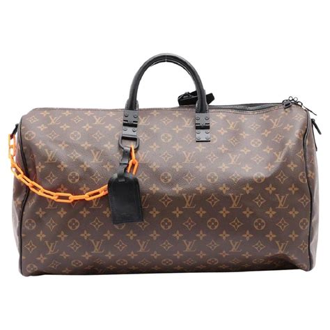 louis vuitton off white keepall 50|louis vuitton duffle 50.